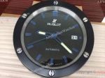 Classic Fusion Hublot Wall Clock Replica Dealer Clock - All Black